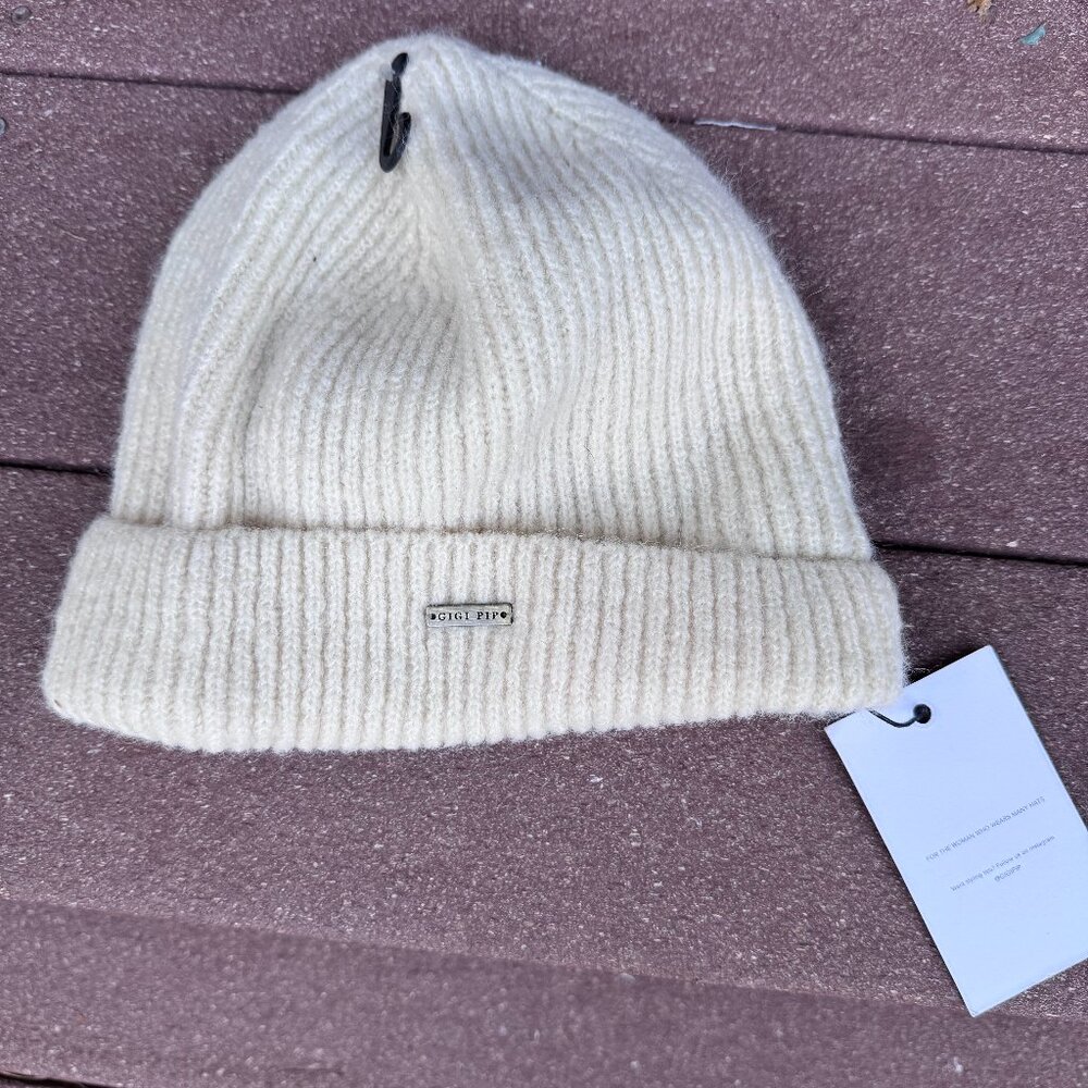 White Beanie